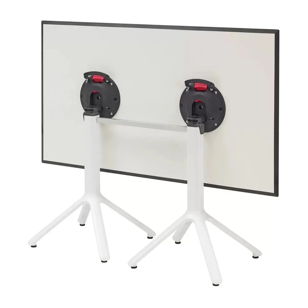 Стол металлический с откидной HPL столешницей Nemo Rectangular 5072 120-160х80х74 см